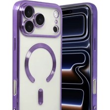 Zipax Apple iPhone 17 Pro Uyumlu Kılıf M-Safe Şarj Özellikli Azn-Kross