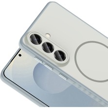 Zipax Samsung Galaxy S26 Plus Uyumlu Kılıf M-Safe Şarj Özellikli Şık Tasarım Zr-Tea