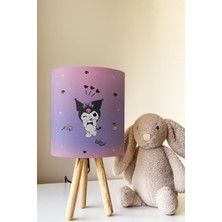 Talia Home Kuromi Desenli Çocuk Odası Abajur Masa Lambası TLAB-325