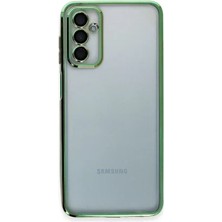 Zipax Samsung Galaxy M23 Uyumlu Kılıf Silikon Lazer Lensli Kamera Korumalı Azn-Razer