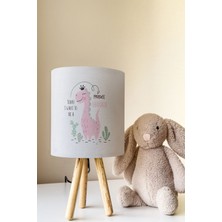Talia Home Dinozor Desenli Çocuk Odası Abajur Masa Lambası TLAB-177