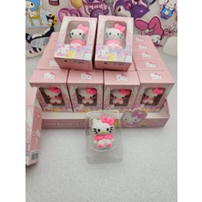 Meyra Accessories Special Özel Seri Hello Kity Figürlü Kalemtıraş Kutulu Öğrenci Hediyesi Masa Üstü Figür Kalemtıraş