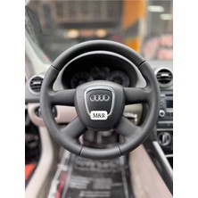 Audi A3 Orijinal Kaplama Deri Direksiyon Kılıfı