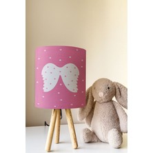 Talia Home Melek Kanatlı Çocuk Odası Abajur Masa Lambası TLAB-261