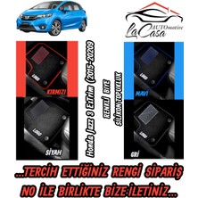 Honda  Jazz Aracınıza Tam Uyumlu Lacasa Automotive Fancy-Silikon Topukluklu Spor Paspaslar-Velur Halı Paspas