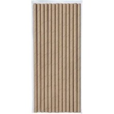 Home Kraft Kağıt Pipet 6mm x 19,7 cm