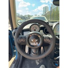 Mini Cooper Orijinal Kaplama Deri Direksiyon Kılıfı