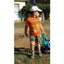 Excavatör Kepçe Oyuncak 4-8 yaş kullanıma uygun. Üzerine binilebilen Manuel kollu