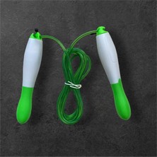 Helia Studio Yetişkinler Için Kaliteli Atlama Ipi - Spor Ip - Fitness Gym Egzersiz Yağ Kütle Kas Hareketleri - 275 cm Ip + 34 cm Sap