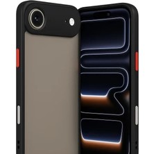 Zipax Apple iPhone 17 Air Uyumlu Kılıf Buzlu Arka Kapak Azn-Montreal