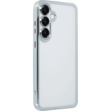 Zipax Samsung Galaxy S25 Plus Uyumlu Kılıf Silikon Lazer Lensli Kamera Korumalı Azn-Razer