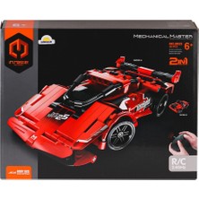 Savarga 8025 Imm Kumandalı Süper Araba 2ın1 Kırmızı 351 Parça