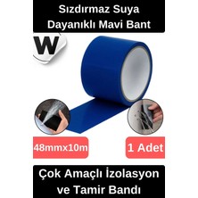 Wonara Sızdırmaz Suya Dayanıklı Mavi Renk Çok Amaçlı Tamir ve Izolasyon Bandı 10M 1 Adet