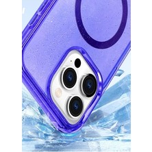 Zipax Apple iPhone 15 Pro Uyumlu Kılıf M-Safe Şarj Özellikli Azn-Star