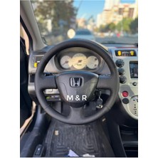 Honda Jazz  Deri Direksiyon Kaplama