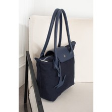 Leauder Women Kadın Kanvas Tote Omuz Çantası