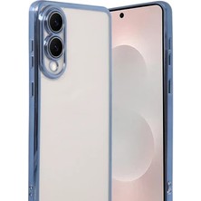 Zipax Samsung Galaxy S25 Edge Uyumlu Kılıf Silikon Lazer Lensli Kamera Korumalı Azn-Razer