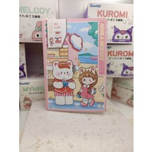 Meyra Accessories Sanrio Ayıcık Prenses Kız Tasarımlı Temalı Notebook Defter Ajanda Hediyelik Okul Defterleri
