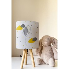 Talia Home Balon Desenli Çocuk Odası Abajur Masa Lambası TLAB-189