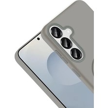 Zipax Samsung Galaxy S23 Fe Uyumlu Kılıf M-Safe Şarj Özellikli Kapak Azn-Broş