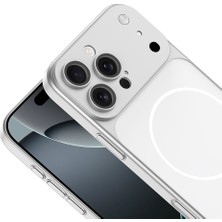 Zipax Apple iPhone 14 Pro Uyumlu Kılıf M-Safe Şarj Özellikli Kamera Korumalı Dönüşüm Kapak Zr-Spark