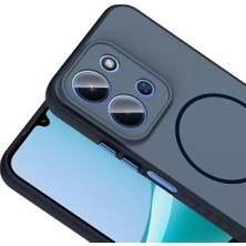 Zipax Xiaomi Redmi 15C Uyumlu Kılıf M-Safe Şarj Özellikli Şık Tasarım Zr-Tea