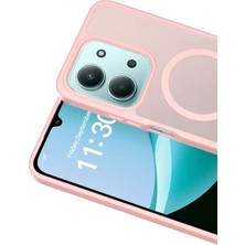 Zipax Xiaomi Redmi 15C 4g Uyumlu Kılıf M-Safe Şarj Özellikli Kapak Azn-Jota