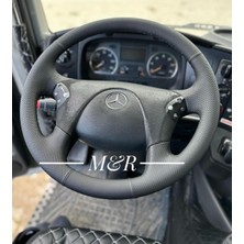 Mercedes Axor Araca Özel Orijinal Kaplama Deri Direksiyon Kılıfı