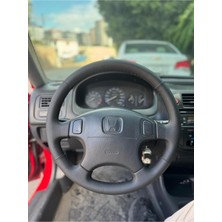 Honda 4 Kol Orijinal Kaplama Deri Direksiyon Kılıfı