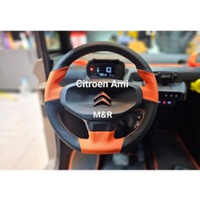 Citroen Ami Kaplama  Deri Direksiyon Kılıfı