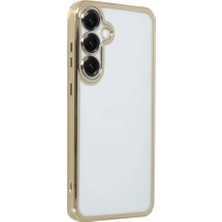 Zipax Samsung Galaxy S25 Uyumlu Kılıf Silikon Lazer Lensli Kamera Korumalı Azn-Razer