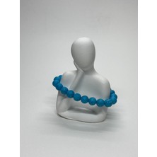 Gemsartdeco Lav Taşı Doğaltaş Bileklik Turkuaz