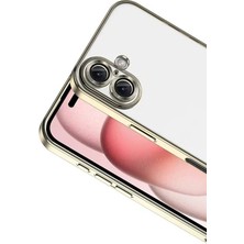 Zipax Apple iPhone 17 Uyumlu Kılıf Silikon Lazer Lensli Kamera Korumalı Azn-Razer