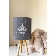 Talia Home Gökkuşağı Çocuk Odası Abajur Masa Lambası TLAB-111