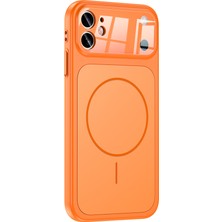 Zipax Apple iPhone 11 Uyumlu Kılıf M-Safe Şarj Özellikli Kamera Korumalı Dönüşüm Kapak Zr-Formen