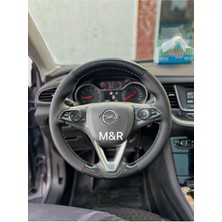  Insignia 2019 Model Orjinal Tam Kaplama Parlak Kristal Karbon Deri Direksiyon Kılıfı