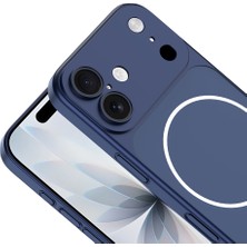 Zipax Apple iPhone 16 Uyumlu Kılıf M-Safe Şarj Özellikli Kamera Korumalı Dönüşüm Kapak Zr-Spark