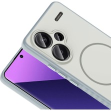 Zipax Xiaomi Redmi Note 13 Pro Plus 5g Uyumlu Kılıf M-Safe Şarj Özellikli Şık Tasarım Zr-Tea