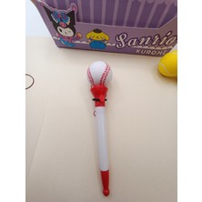 Meyra Accessories Boks Sukuşi Başlıklı Oyuncaklı Tükenmez Kalem Okul Öncesi Hediyelik Kalemler