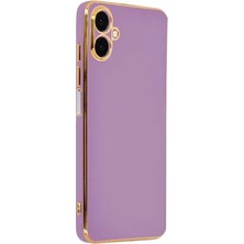 Zipax Samsung Galaxy A07 4g Uyumlu Kılıf Parlak Silikon Kılıf Azn-Volet