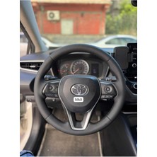 Toyota 2021 Orijinal Kaplama Deri Direksiyon Kılıfı
