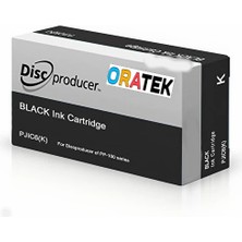 Oratek Epson Discproducer PP-100N  Pjıc-6  Bk Muadil Siyah Ithal Muadil Kartuş C13S020452