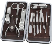 Shopwave 12 Li Manikür Seti Çantalı