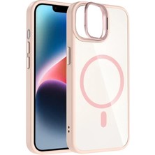 Zipax Apple iPhone 11 Uyumlu Kılıf M-Safe Şarj Özellikli Lensli Standlı Azn-Remim