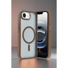 Zipax Apple iPhone 16E Uyumlu Kılıf M-Safe Şarj Özellikli Kamera Lens Hediye Azn-Winner