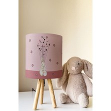 Talia Home Tavşanlar Çocuk Odası Abajur Masa Lambası TLAB-167