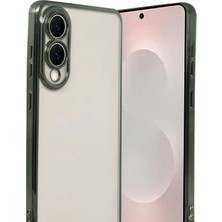 Zipax Samsung Galaxy S25 Edge Uyumlu Kılıf Silikon Lazer Lensli Kamera Korumalı Azn-Razer