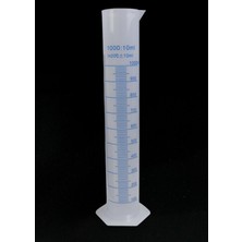 Labolist Mezür 1000 ml Plastik  Ölçü Kabı Şeffaf – Uzun Form