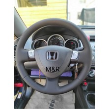 Honda Jazz  Kaplama Deri Direksiyon Kılıfı
