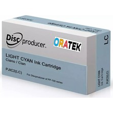 Oratek  Epson Discproducer PP-100III  Pjıc-2 Lc Muadil Açık Mavi Ithal Muadil Kartuş C13S020448